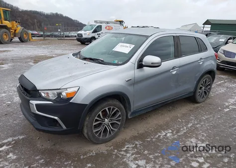 2017 Mitsubishi Outlander Sport 2.0 Es из США, поврежденный, VIN JA4AR3AU7HZ067693